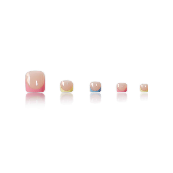Decorative French Tip Nail Art Set Stornfield