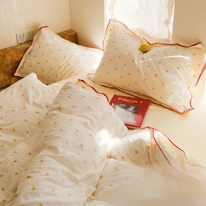Elegant Embroidered Duvet Cover Set