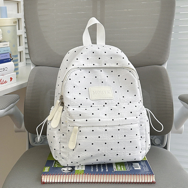 Compact Polka Dot Backpack Stornfield
