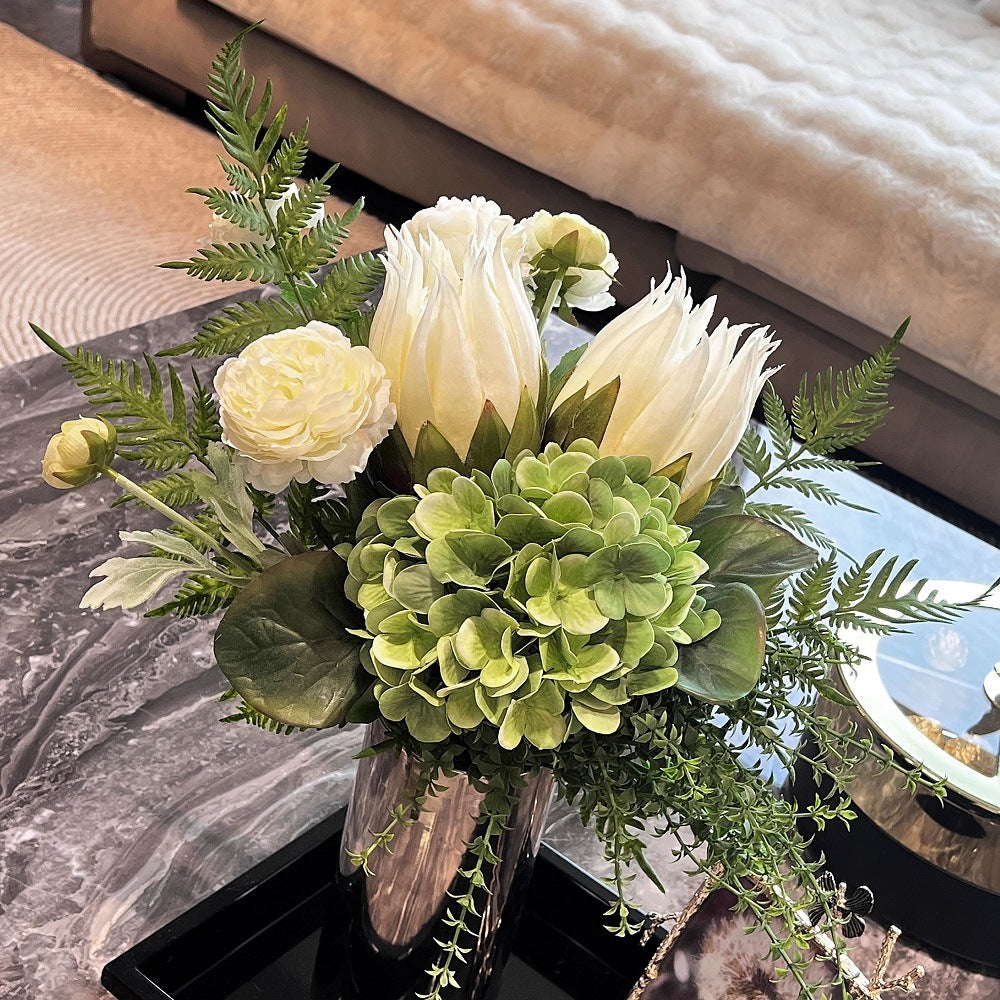 Lifelike Artificial Flower Arrangement