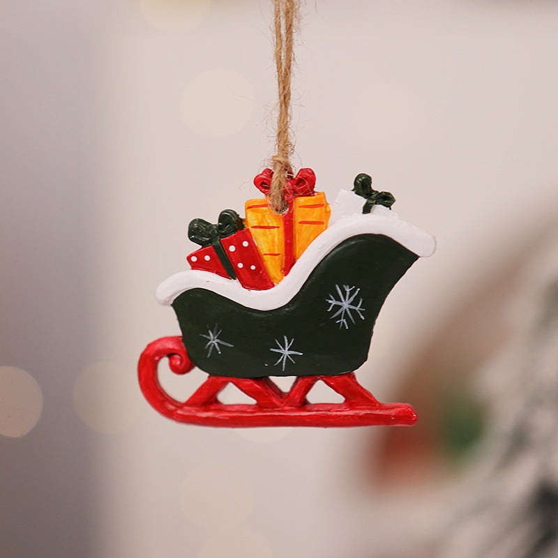 Decorative Christmas stocking with reindeer motif Stornfield