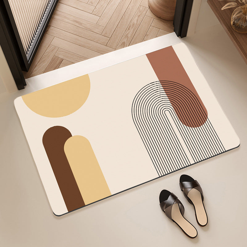 Geometric Patterned Anti-Fatigue Bath Mat Stornfield