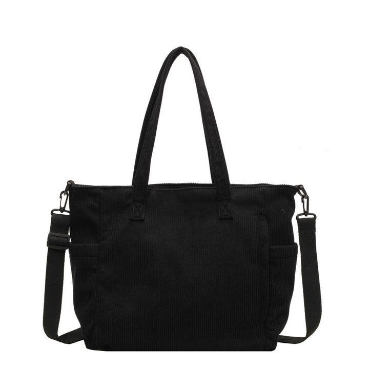 Textured Multi-Pocket Travel Tote Stornfield