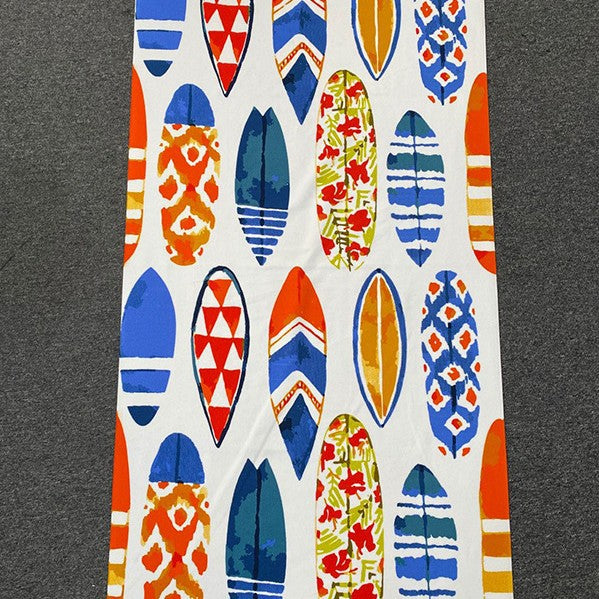 Beach towel with tropical flamingo design Stornfield