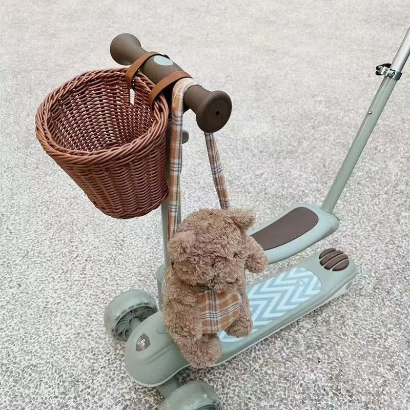 Bicycle Handlebars Woven Basket Stornfield