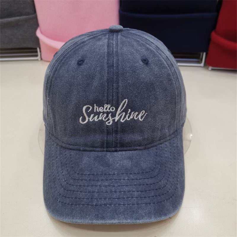 Women's Embroidered Cotton Baseball Cap Stornfield