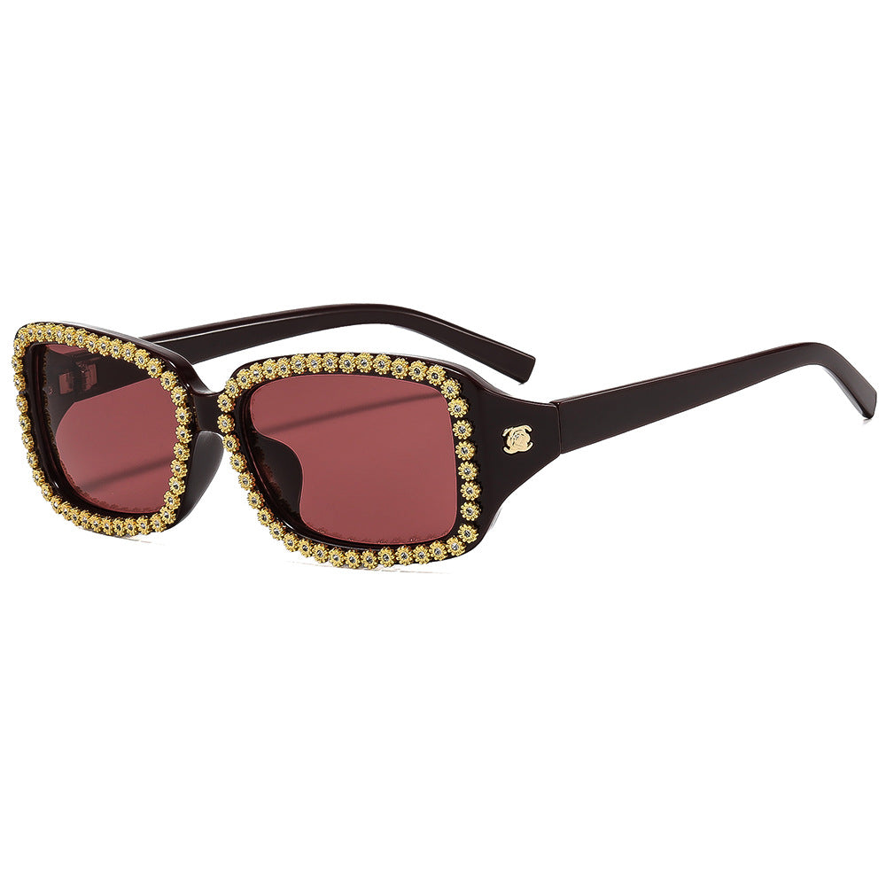 Ladies sunglasses with glamorous rhinestone frame Stornfield