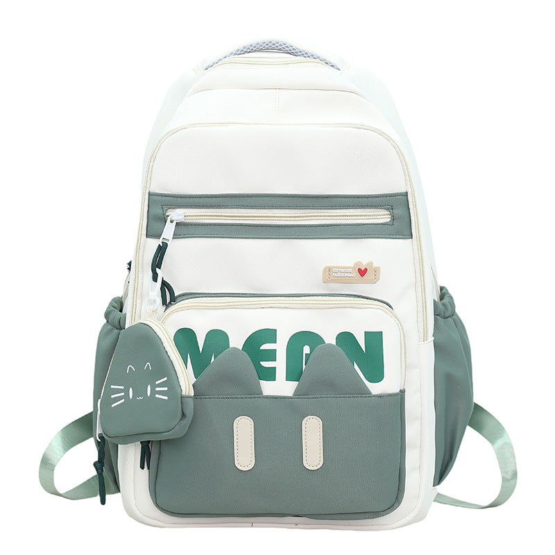 Cute Cat-Inspired School Backpack Stornfield