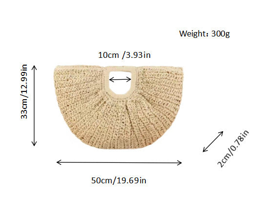 Handbag with Unique Fold Structure Stornfield