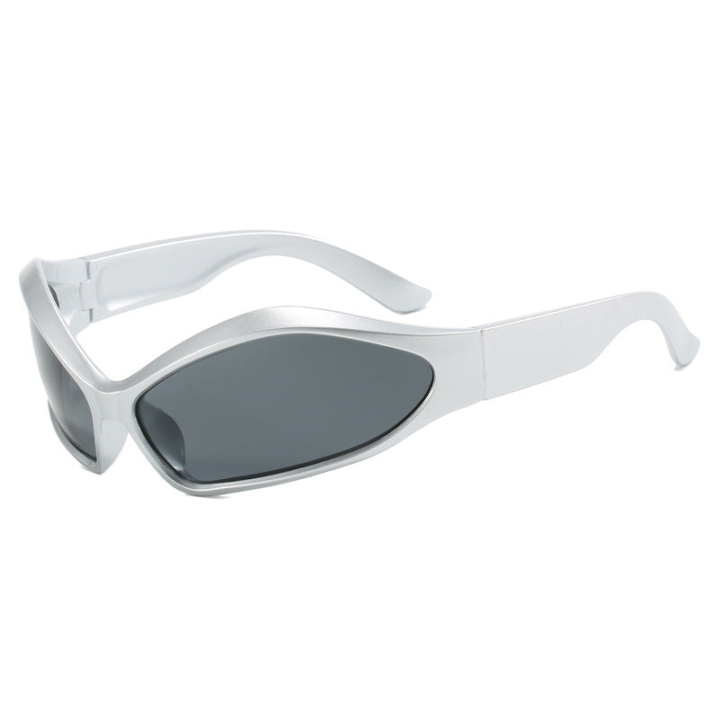 Women's Sporty Sunglasses with Aerodynamic Design Stornfield