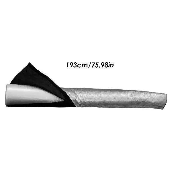 Unisex One Size flexible insulated refrigerant line cover with reflective thermal protection layer Stornfield