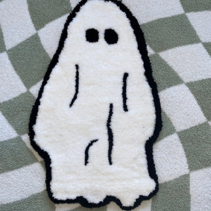 Spooky Halloween-Themed Bath Mat