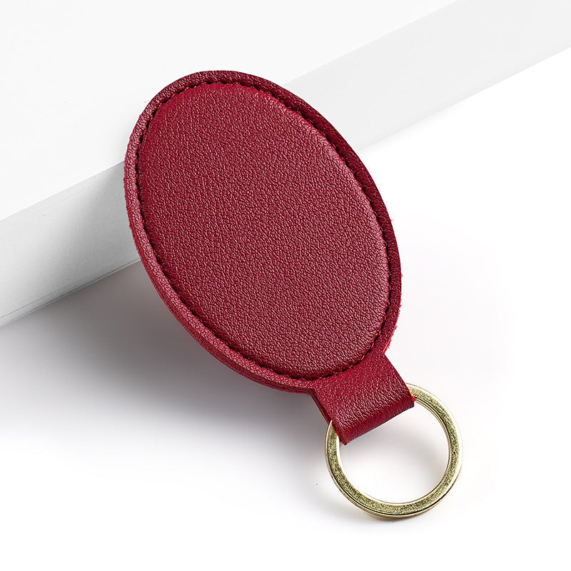 Unisex keychain made of high-quality artificial leather with stylish design Kalsten