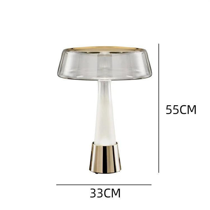 Contemporary Glass Table Lamp