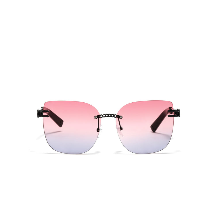 Women's Oversized Sunglasses with Stylish Gradient and Unique Frame Stornfield