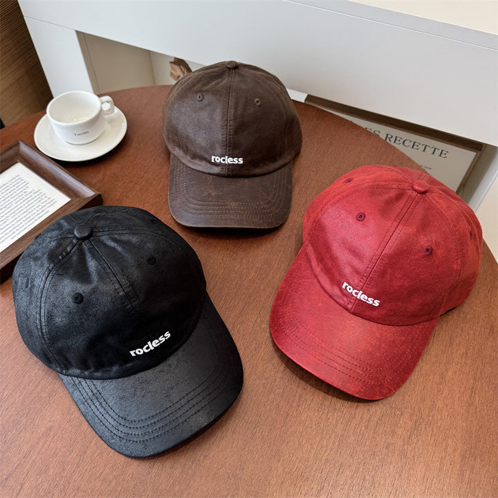 Unisex Vintage-Inspired Distressed Baseball Cap Stornfield