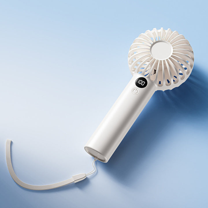 Ladies portable high-speed handheld fan with digital control Stornfield