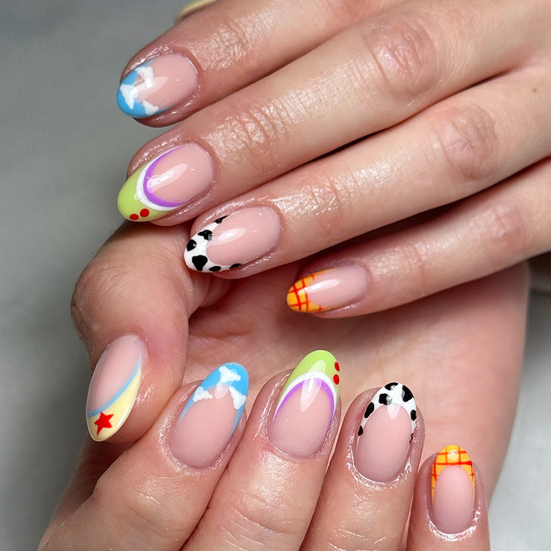 Creative Artistic Press-On Nail Collection Stornfield
