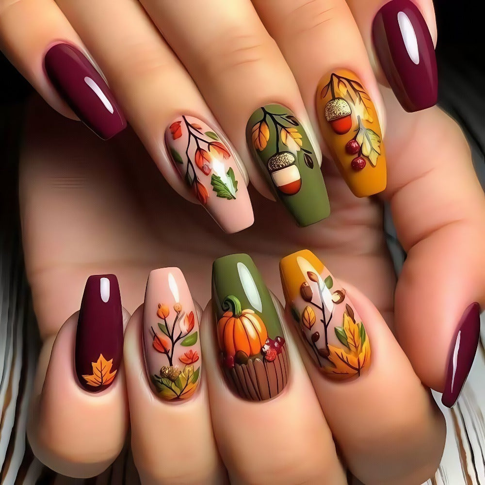 Creative Art Nails in Autumn Design Stornfield