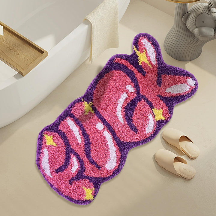 Cute Bunny-Shaped Bath Mat Stornfield