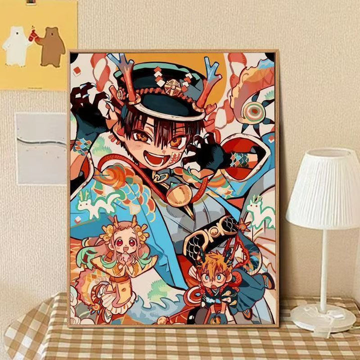 Whimsical Cartoon Character Canvas Art Stornfield