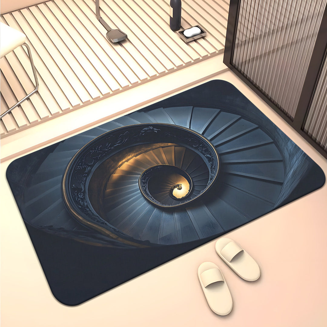 3D Well Waterfall Decorative Mat