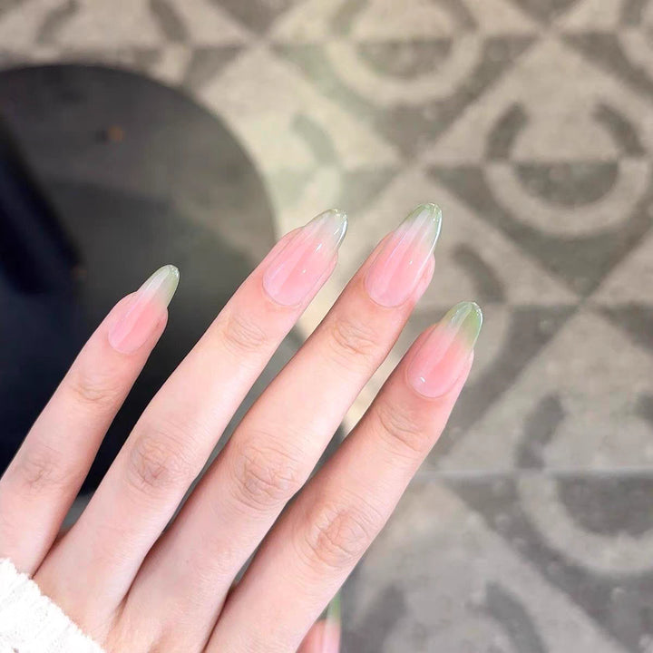 Ombre Almond-Shaped Press-On Nail Set Stornfield