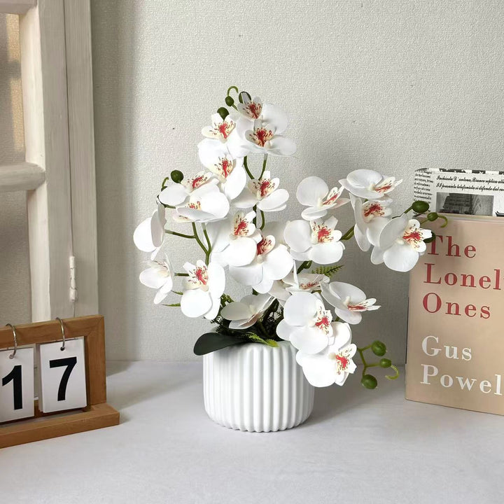 Elegant Artificial Orchid Bouquet