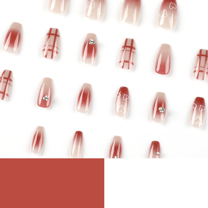 Elegant Nail Art with Glitter Accents Stornfield
