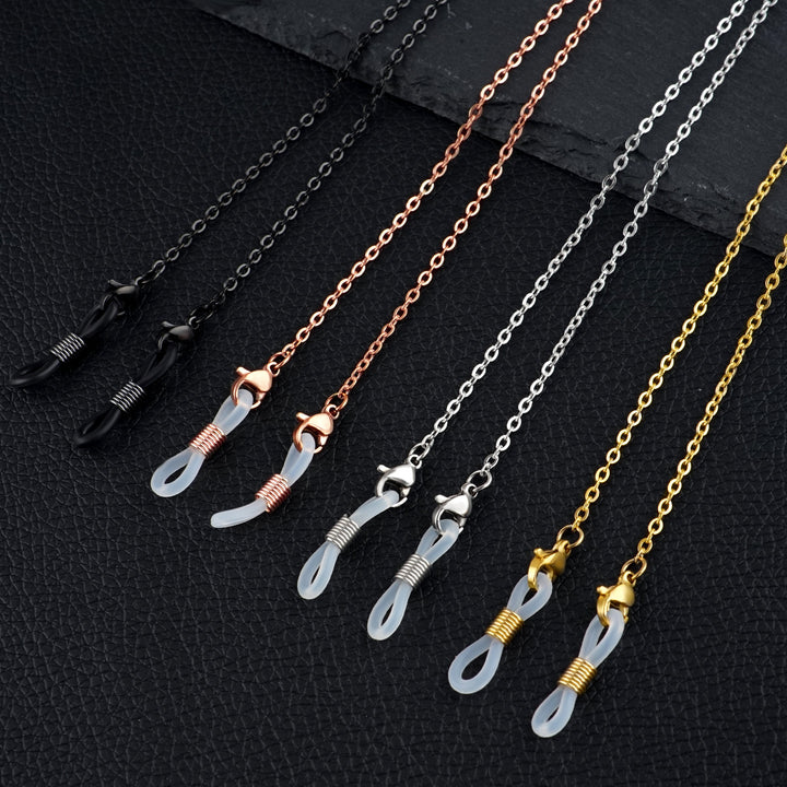 Sleek Minimalist Chain Eyewear Holder Stornfield