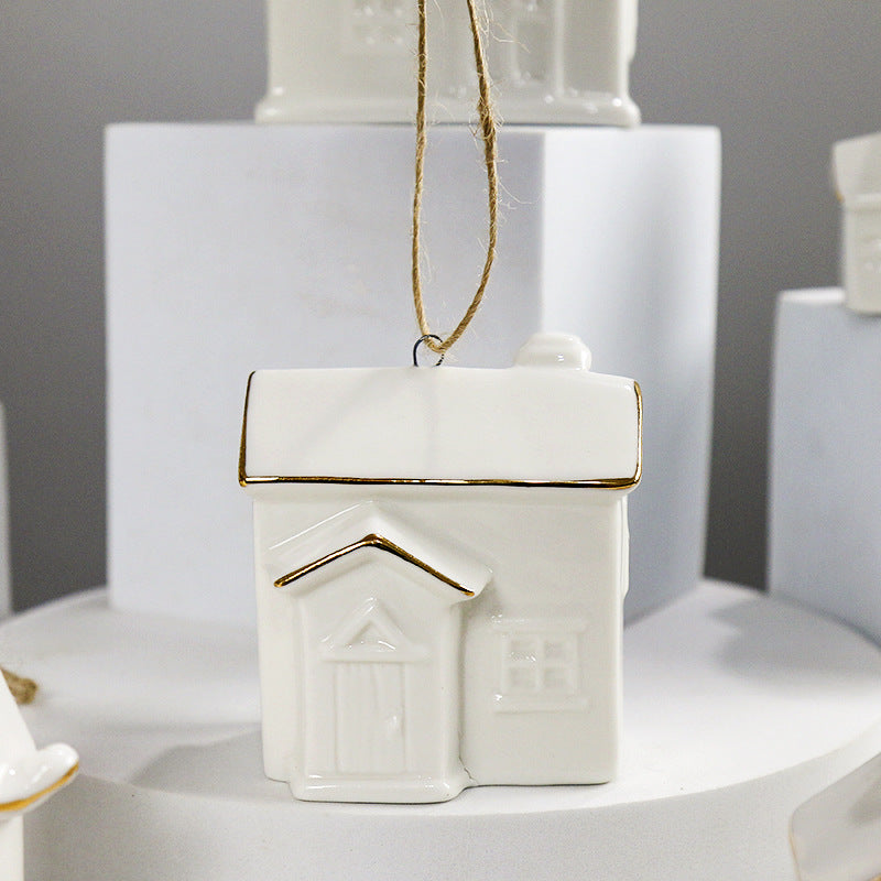 Decorative House-Shaped Ceramic Stornfeild