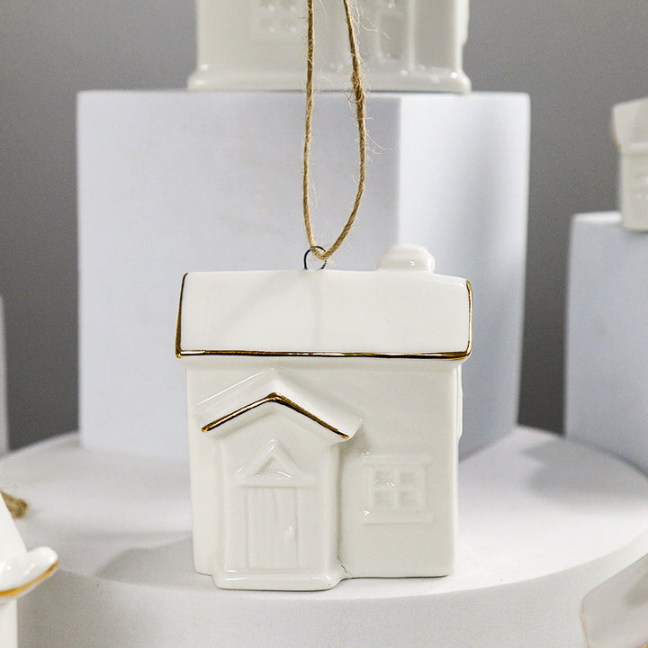 Decorative House-Shaped Ceramic Stornfeild