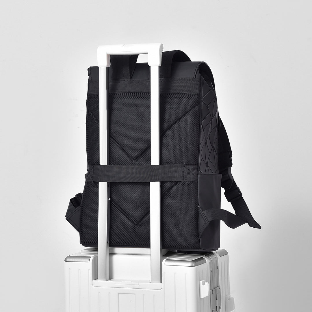 Geometric-Patterned High-Performance Backpack Stornfield