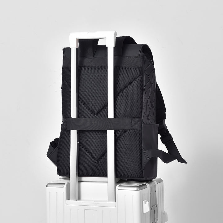 Geometric-Patterned High-Performance Backpack Stornfield