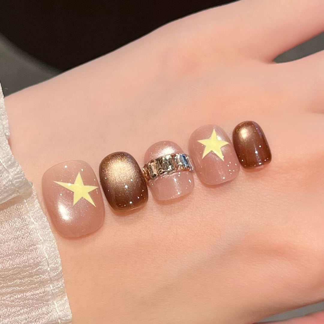 Starry-Themed Nail Art Set Stornfield