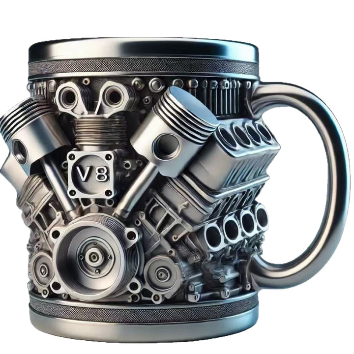 Beer mug in engine design Stornfield