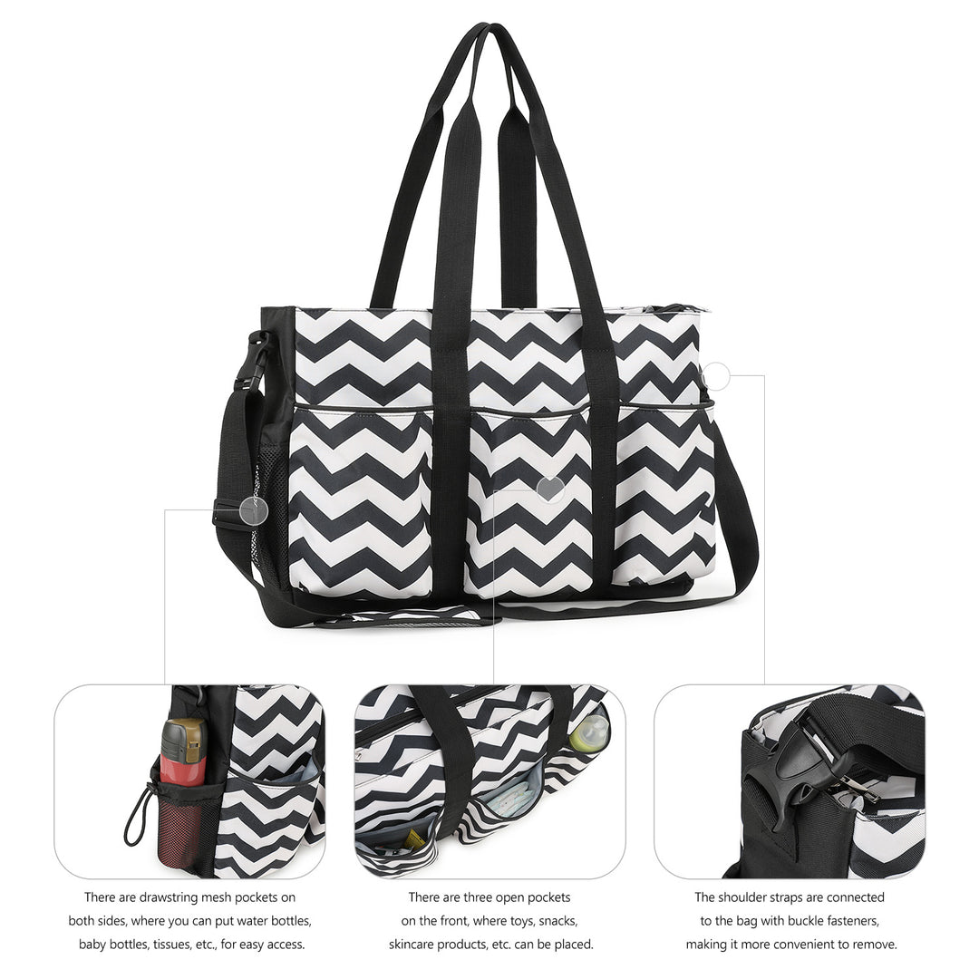 Multi-functional tote bag with structured design Stornfield