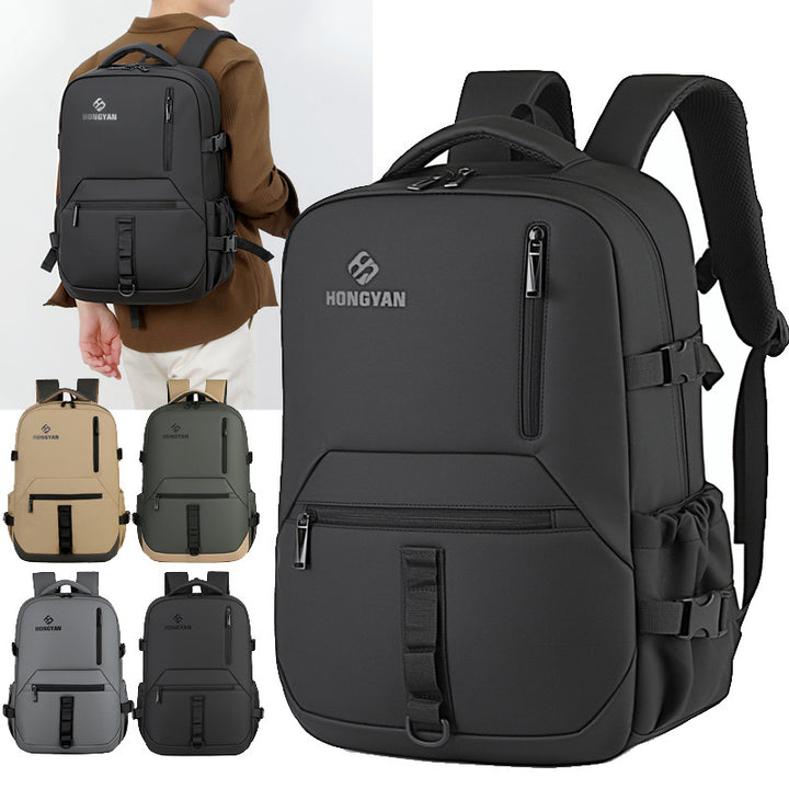 Sleek Anti-Theft Laptop Backpack