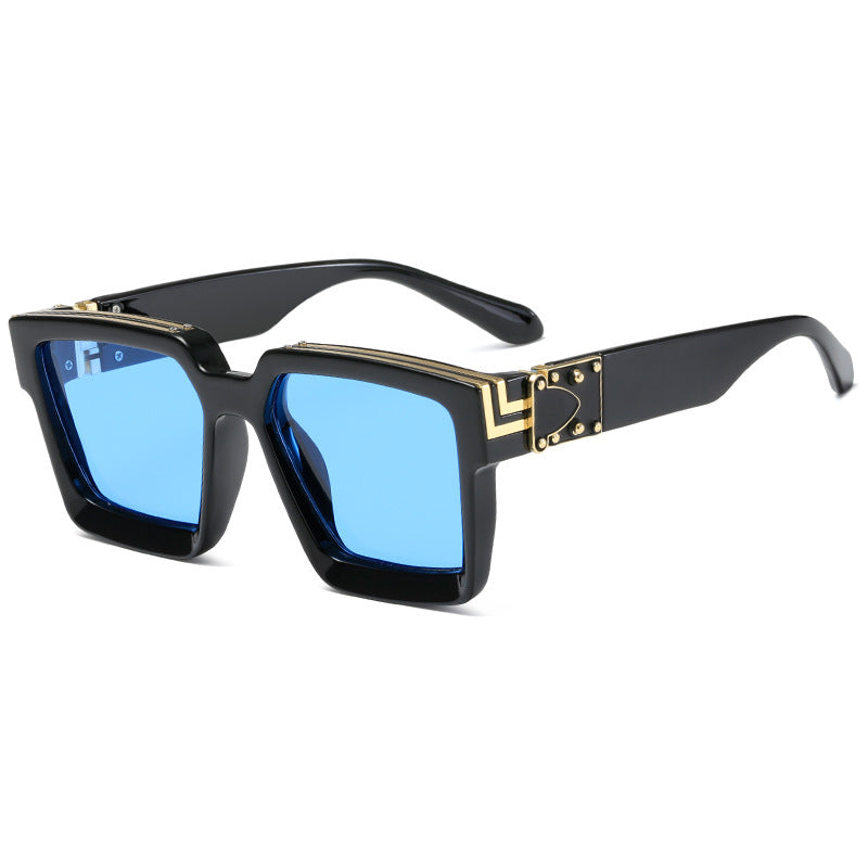 Women's square designer sunglasses with striking frame Stornfield