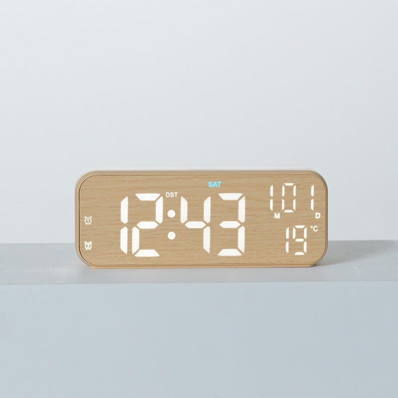 Digital Multifunction Alarm Clock with Temperature and Date Display Stornfield