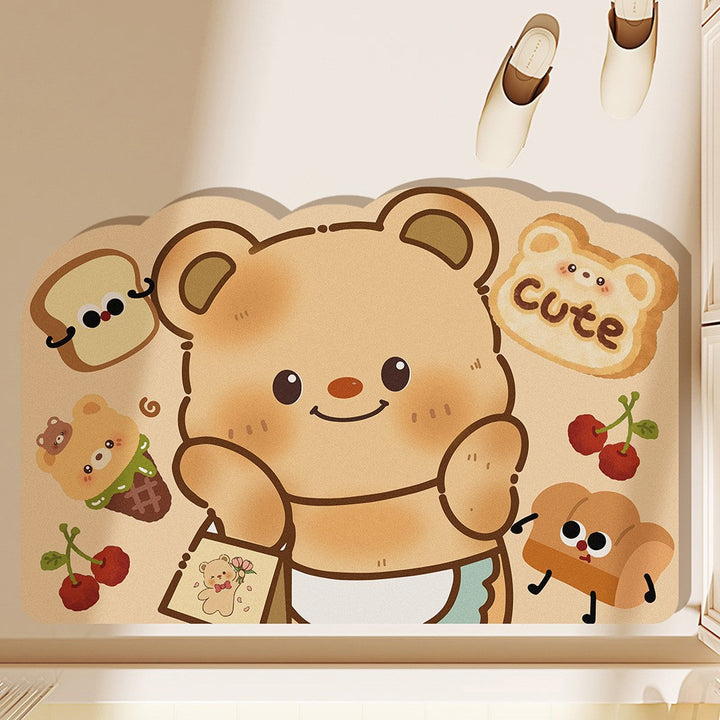 Cute Cartoon-Themed Area Mat