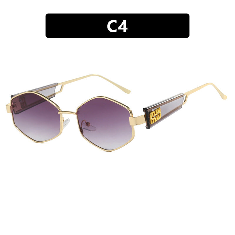 Women's geometric sunglasses with fashionable design and UV protection Stornfield