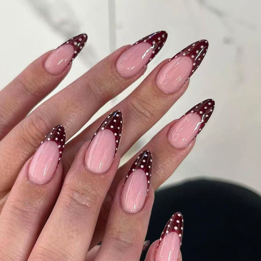 Artistic Almond-Shaped Nail Enhancements Stornfield