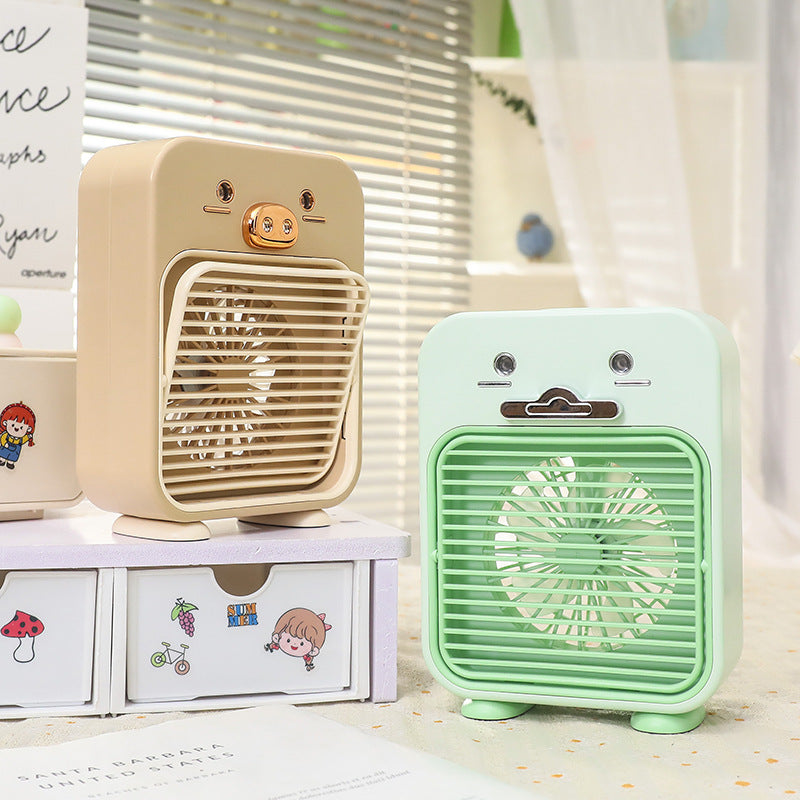 Women's Portable Mini Fan with Animal Design Stornfield