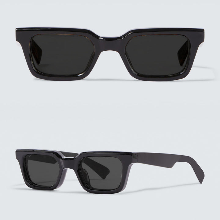 Ladies stylish sunglasses in modern square design with polarized lenses Stornfield