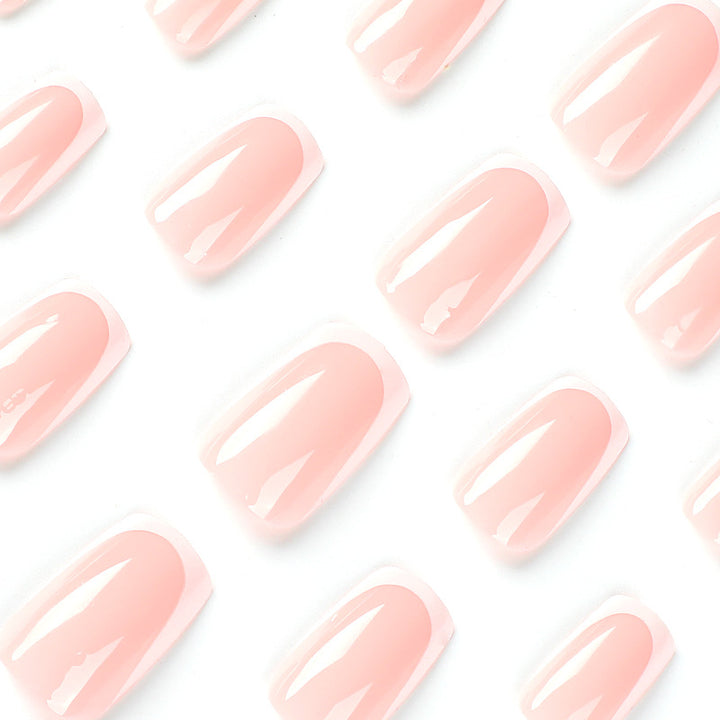Acrylic nails with elegant French tip Stornfield