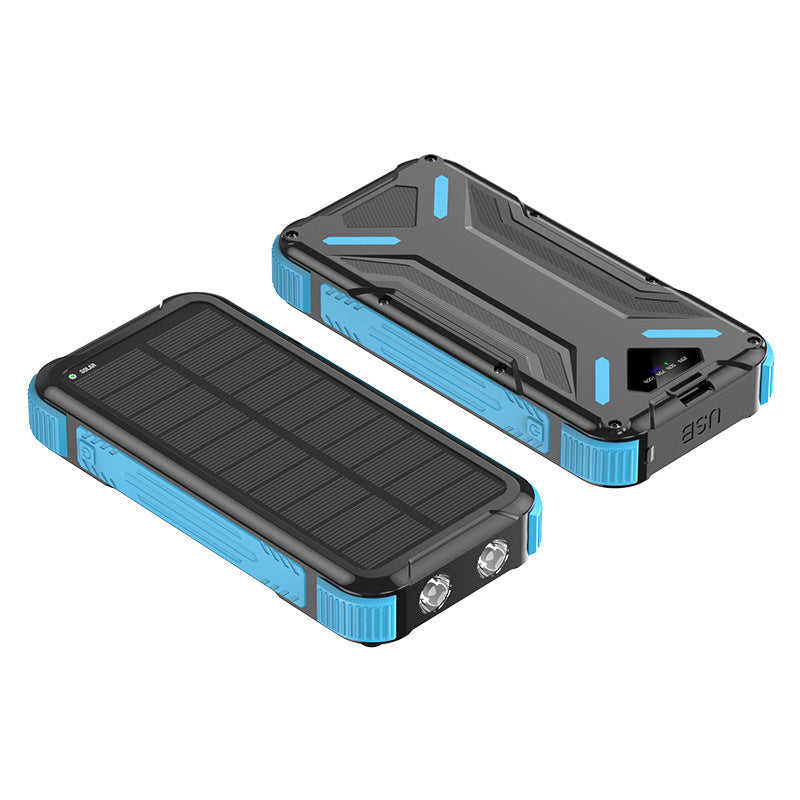 Solar Powerbank with LED Light Stornfield