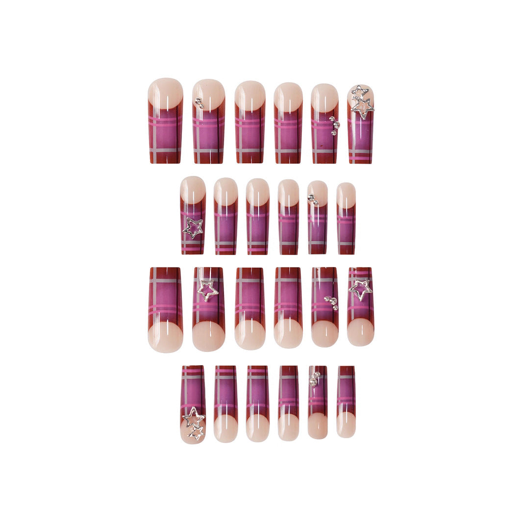 Artistic Star-Embellished Nail Art Stornfield