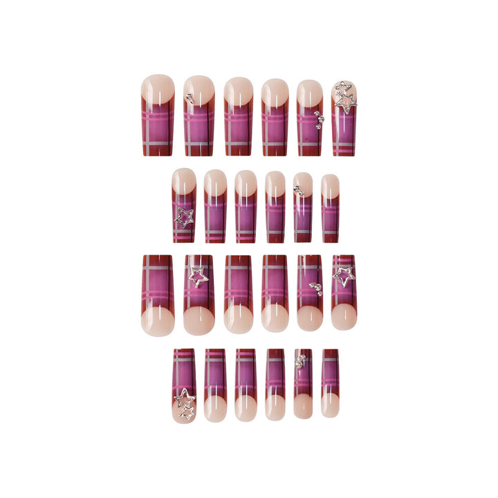 Artistic Star-Embellished Nail Art Stornfield