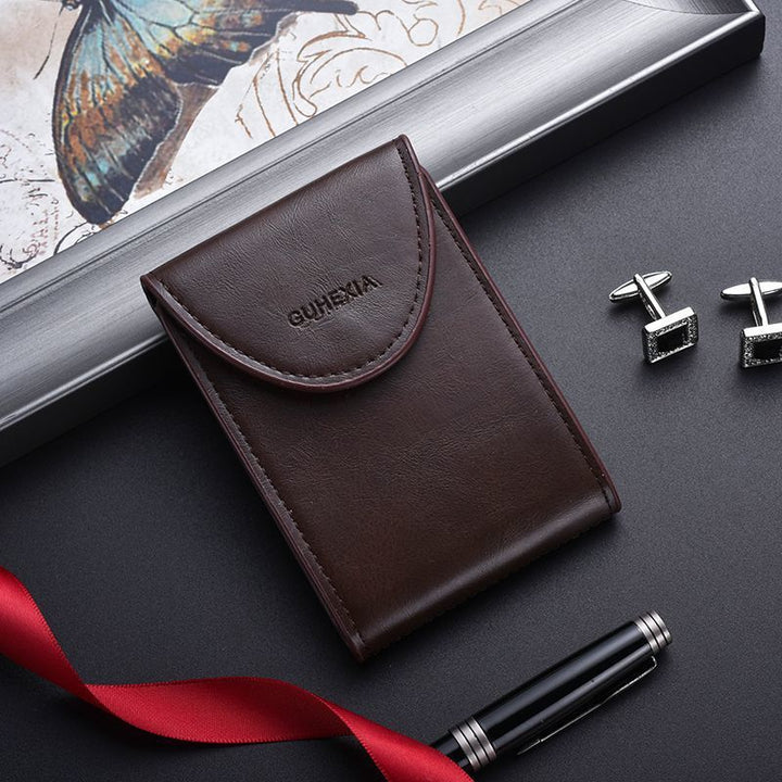 Vintage Leather Card Holder Stornfield